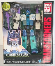 Transformers 2016 TItans Return Decepticon Overlord & Dreadnaut Leader Class 12
