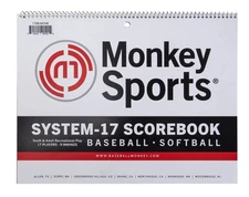 2 Pack MonkeySports Baseball Scorebook