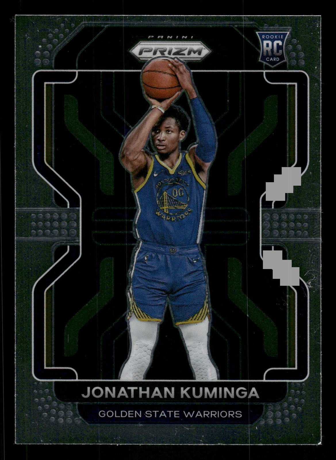 Jonathan Kuminga Rookie RC 2021-22 Panini Prizm #307 Card TCCCX