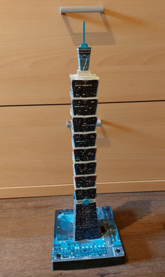 Ravensburger 3D-Puzzle Taipei-101 mit Beleuchtung 