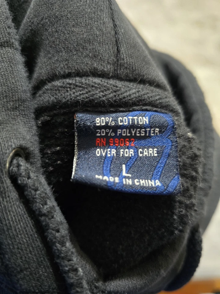 Vintage Rare 2011 Mac Miller Blue Slide Park Hoodie Mens Sz L (Fits Like A M) - Image 3 of 4