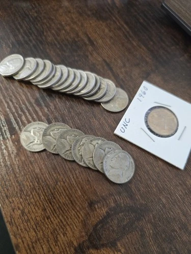 23 Jefferson Nickels 1938-1961 PDS