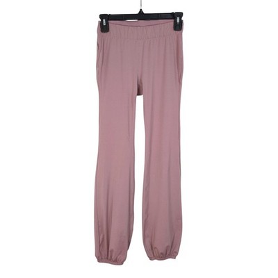Free People Movement Lets Bounce Bubble Pants Womens XS Mauve Pink OB1628946