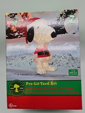 SNOOPY PEANUTS 32 Inch Yard Art 3D-BRAND NEW SEALED