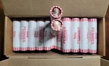 2015 P BU Unopened Original NF String & Son Bank Sealed Lincoln Shield Cent Roll