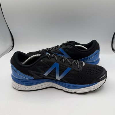 New Balance Solvi Running Shoes Mens 12 4E Black Blue 