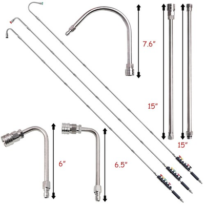 #ad Power Washer Extension Wand Set 10 Pack with 6 Nozzles $49.59