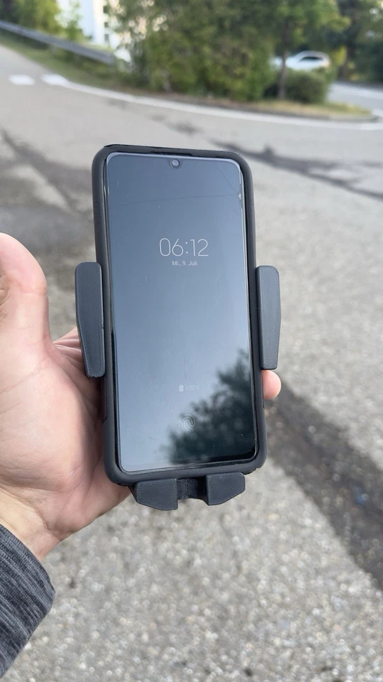 Soporte adaptador móvil para VW Passat B6, B7, Golf, CC, Tiguan, Touran, Caddy. Actualización - Imagen 4 de 4