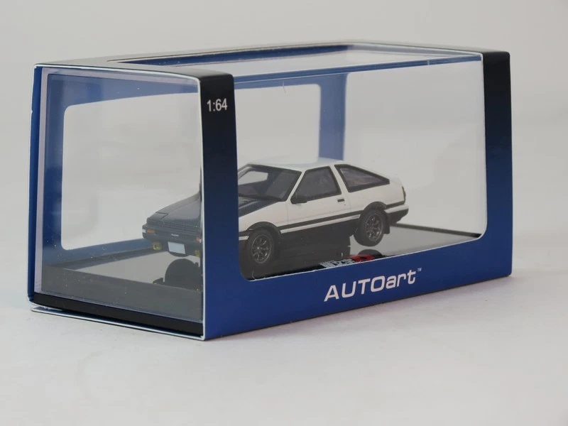 Autoart Toyota Sprinter Trueno AE86 INITIAL D Project D 1/64 20036 - Immagine 4 di 4