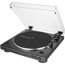 Audio-Technica AT-LP60XBT-USB-BK Fully Automatic 2-Speed Stereo Turntable