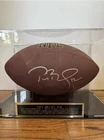 Tom Brady Signed Football W/Custom Display Case-COA (Card Only-Letter Is Extra)