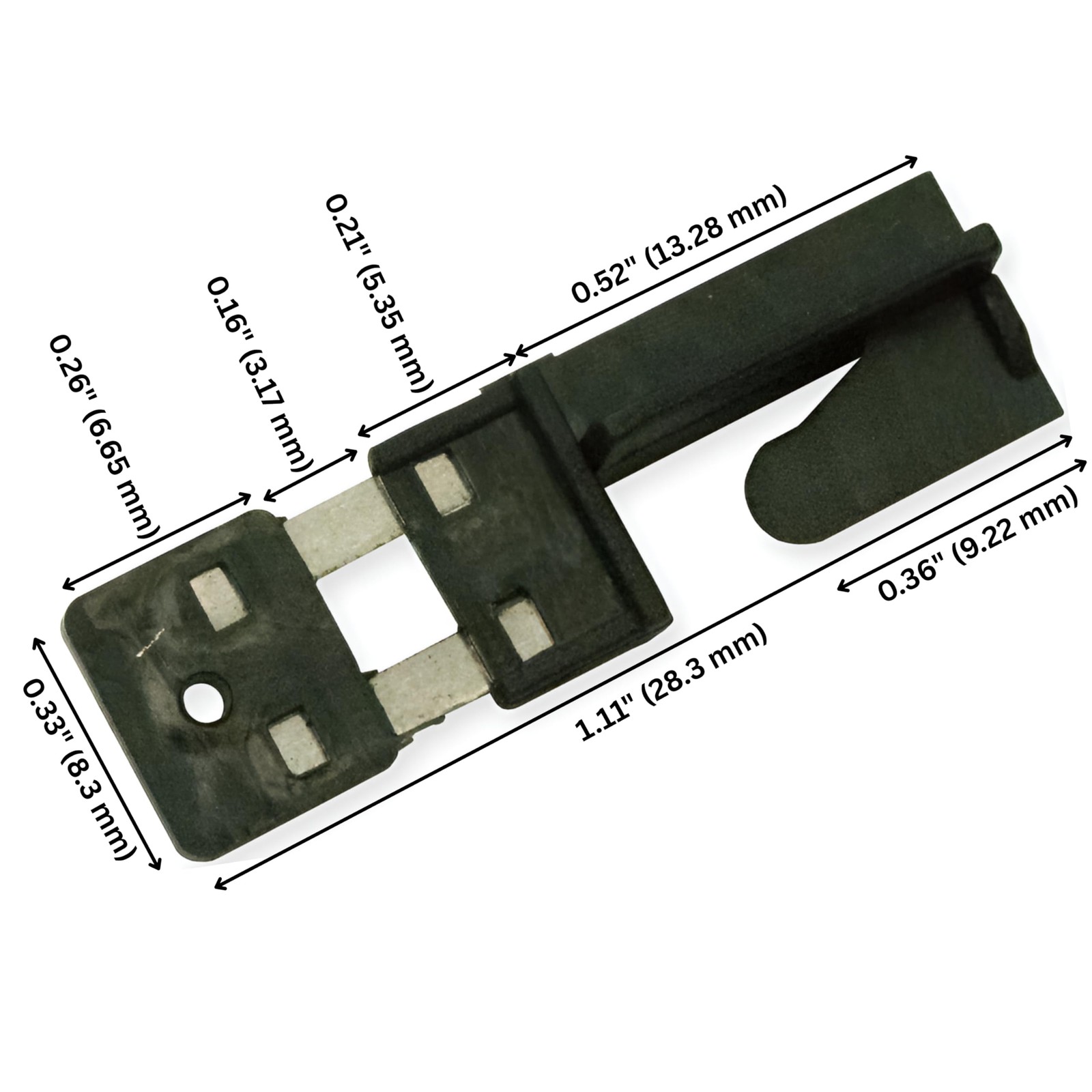 for Urgos Grandfather Clock Suspension Spring 1-1/8" Long x 5/16" Wide (Small