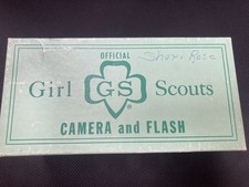 OFFICIAL SCOUTS CAMERA   Flash  Box, And Manual - No. 11-813
