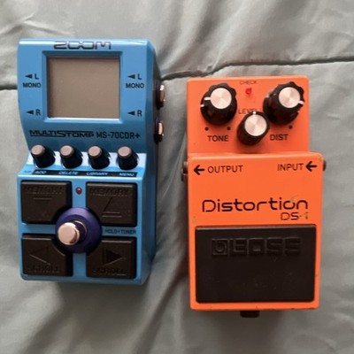 Boss DS-1 Analog Distortion Effects Pedal for Electric Guitar
