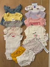 Carter's, Garanimals, Others Infant Girls Clothing Lot of 15 Size 0-3, 3 Months