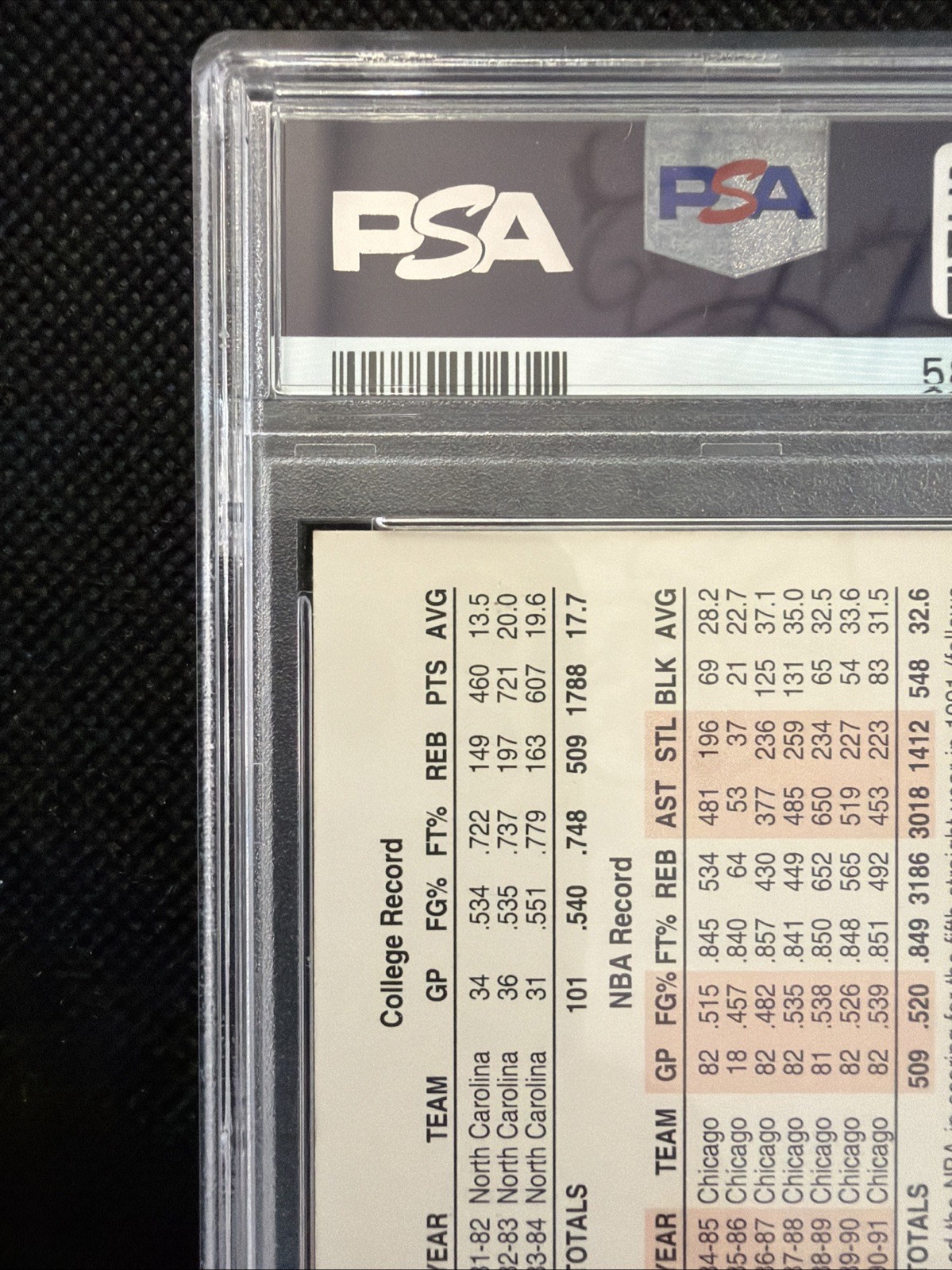Michael Jordan 1991 Hoops #30 - PSA 6 - Nice Clean Slab view 18