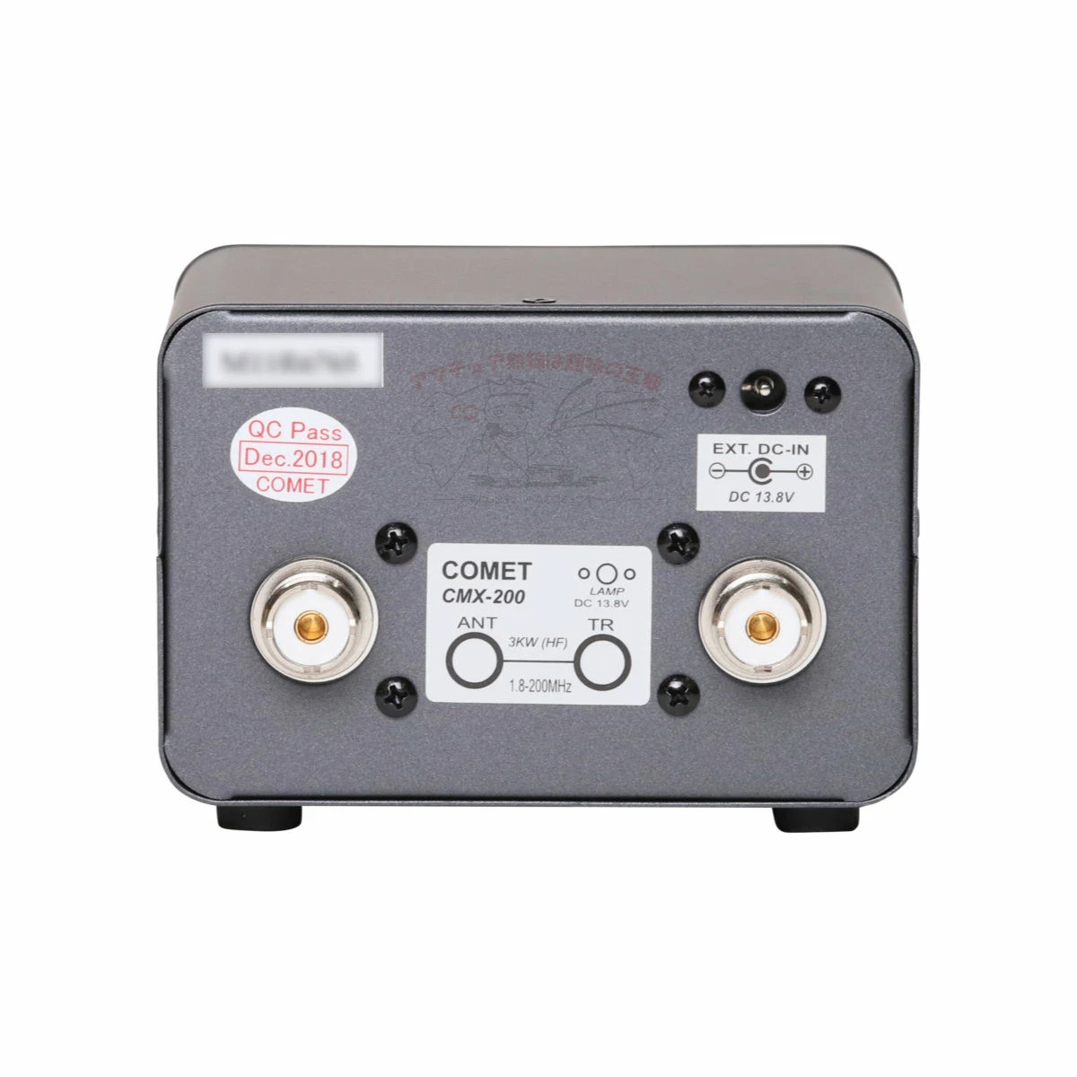 Comet CMX-200 SWR Power Meter Band 1.8 - 200 MHz MAX 2KW HF