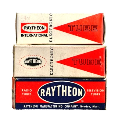 Tube 76 RAYTHEON NOS NIB neuf 1 pièce en boîte - Photo 1/2