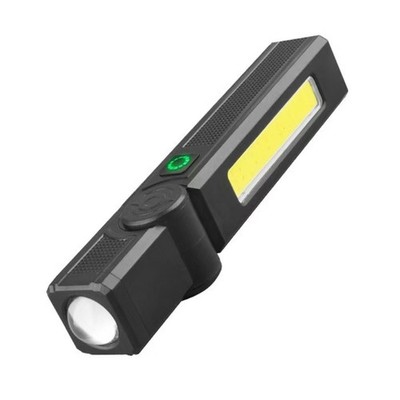 Multiple Corner Flashlight White Lights USB C Charging Connection
