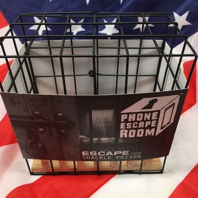 Phone Escape Room Puzzle Game. ''PUT YOUR CELL PHONE IN PRISON'' Family Party Game