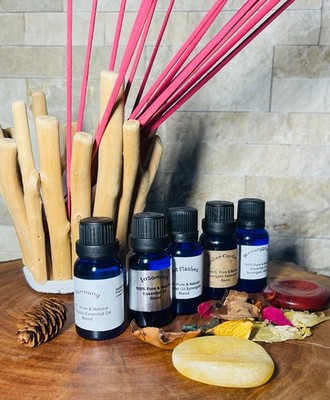 All Natural & Pure Synergetic Essential Oil Blends. 5-10% off
