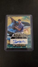 2025 Leaf Optichrome Aquatic Brody Brecht Auto 1/1 Gold Vinyl Superfractor 