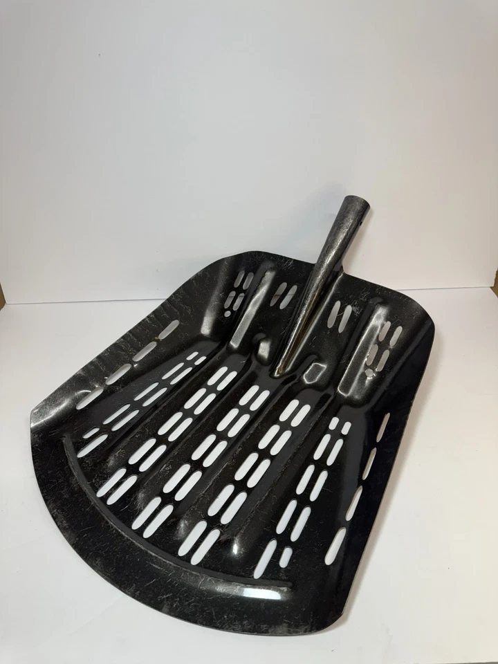 Getreidelschaufel Schaufel Siebschaufel Bauernschaufel Spaten mit Gitter silberfarben - Bild 2 von 4