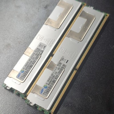 Samsung 32GB (2x16GB) DDR3-1066 PC3-8500R ECC Registered RDIMM 240-Pin