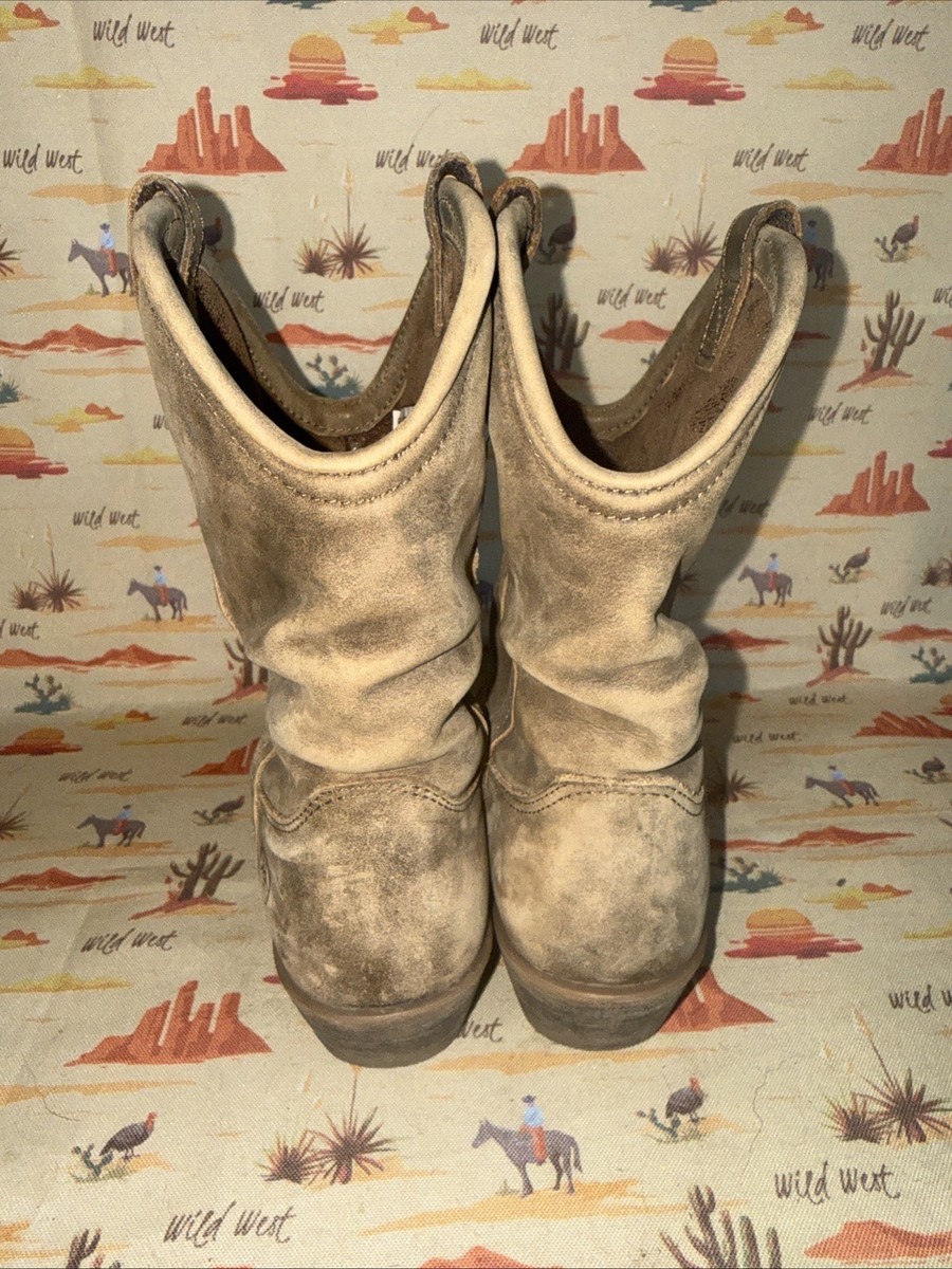 Ariat Women’s Reina 5.5 Brown Bomber Western Slouchy Boots View 5