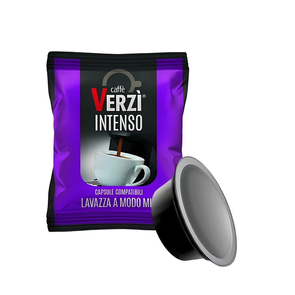 Verzì Capsule Compatibili A Modo Mio Miscela Intenso