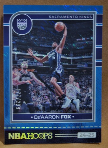 De'Aaron Fox #111 2024 Panini NBA Hoops card