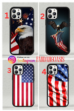 American flag - USA Eagle- phone case for iphone galaxy