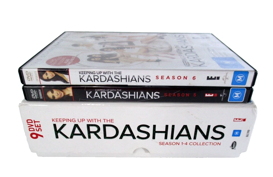 Keeping Up With The Kardashians Boxset Seasons 1-4 Season 5 Season 6 DVDs PAL R4 - Image 2 of 4