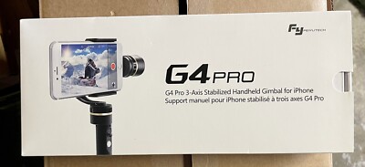 New Feiyu Tech G4 Pro 3-Axis Handheld Stabilized Gimbal iPhone Android Samsung