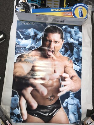 WWE  WRESTLING Dave The Animal Batista POSTER 22X 34  NEW SEALED  2008