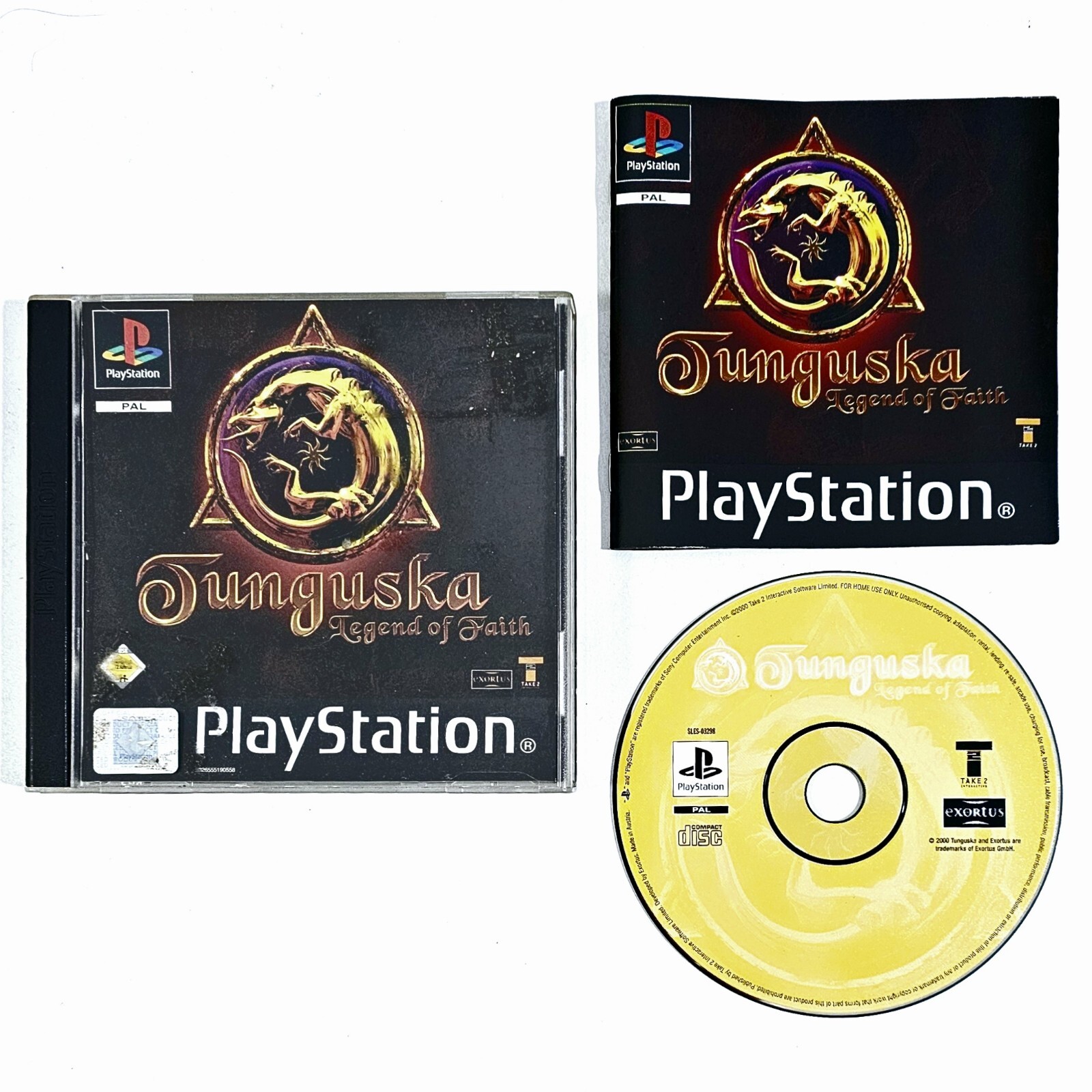 Take 2 PlayStation Action Adventure TUNGUSKA - LEGEND OF FAITH German Myth Order