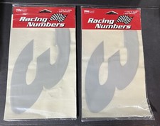 Racing Number #3 or #33 (TrimBrite Products) (Sealed) (Made in America)
