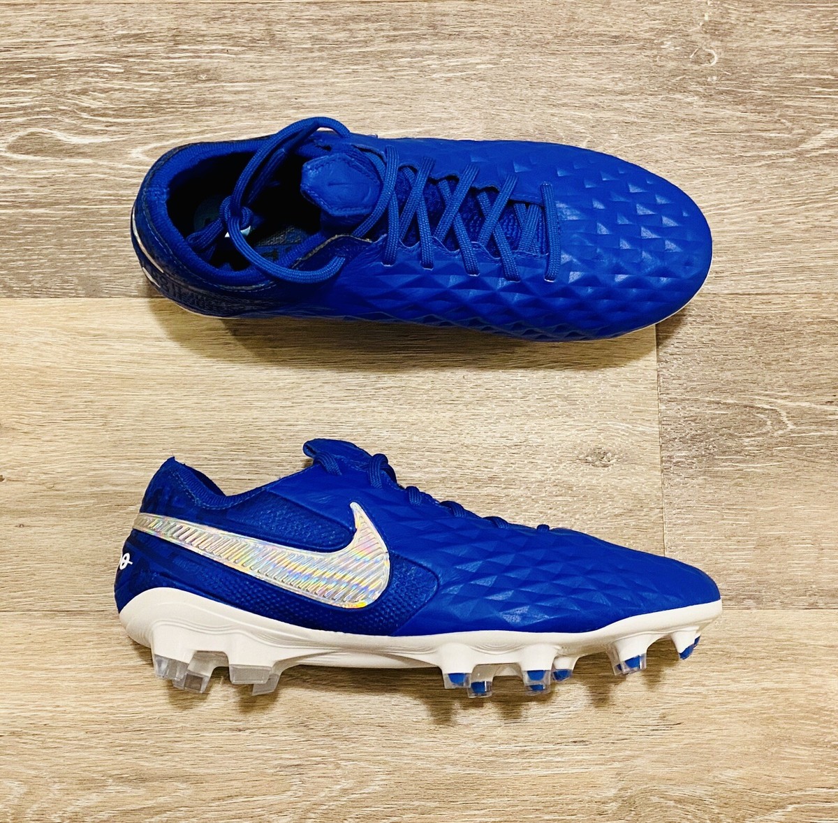 Nike Legend 8 Elite FG Royal Blue Soccer Cleats AT5293-414 Men's 6