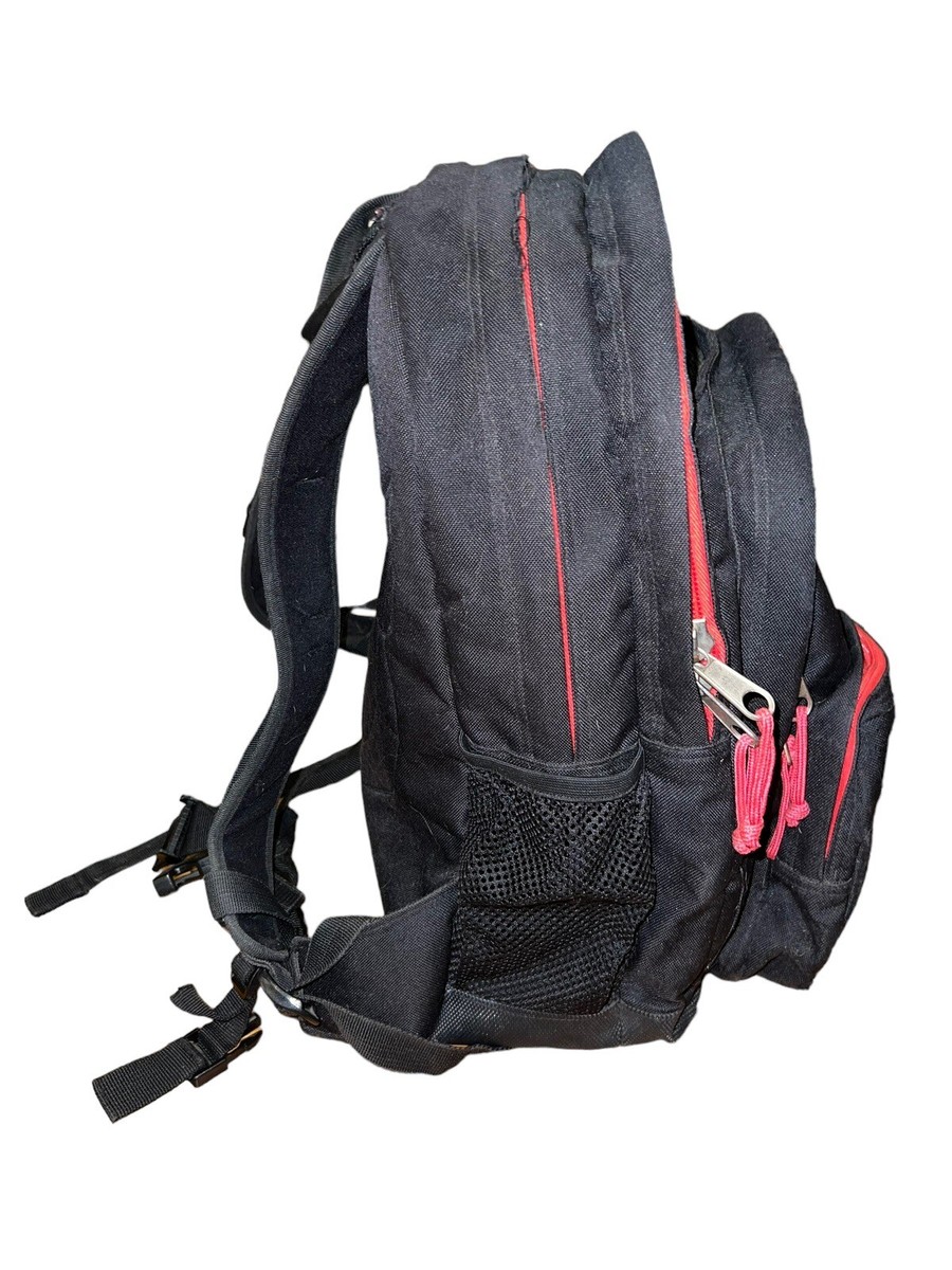 Vintage Pig Skateboard Wheels Backpack Pockets Straps Logo