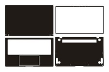 Carbon fiber Laptop Sticker Skin Decal Cover Protector for Asus UX434F 14"