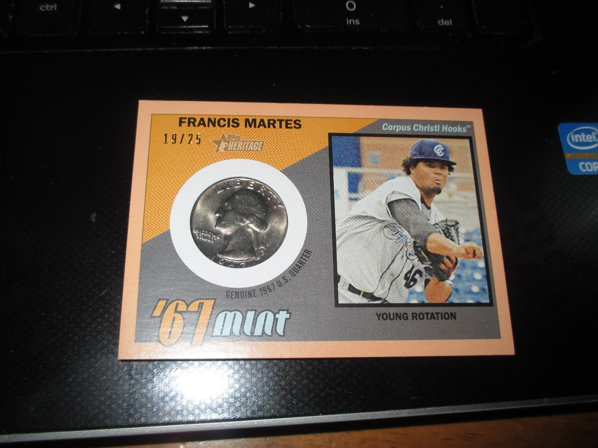 FRANCIS MARTES 2016 Topps Heritage Minor League PEACH '67 Mint