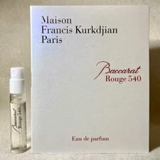 Maison Francis Kurkdjian Baccarat Rouge 540 EDP Sample Vial Spray 2ml/0.06oz