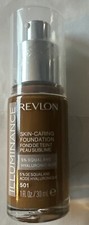 Revlon Illuminance Skin-Caring Liquid Foundation Medium 501 Toasted Caramel
