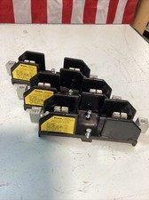 LOT OF 3 BUSS J60100-1STR FUSE HOLDER, 100AMP 600V 1POLE
