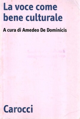 Die Stimme als Kulturgut