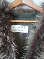 Searle Women's Jacket Fox Fur Collar