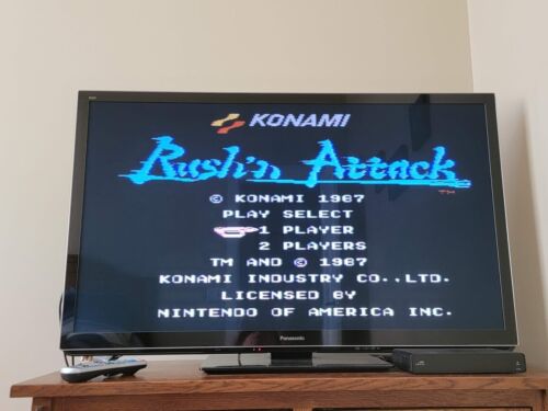 NINTENDO - NES RUSH'N ATTACK ORIGINAL GAME REV-A (CIB) WORKS - Picture 10 of 12