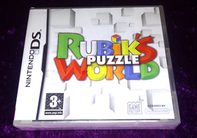 Rubik's Puzzle World - Nintendo DS - Neu Sealed