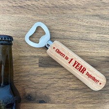 Anniversary Bottle Opener 1st 2nd 3rd 5th Anniversary Gifts Boyfriend Husband 