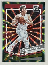 2023-24 Donruss - Green Holo Laser #121 Duncan Robinson